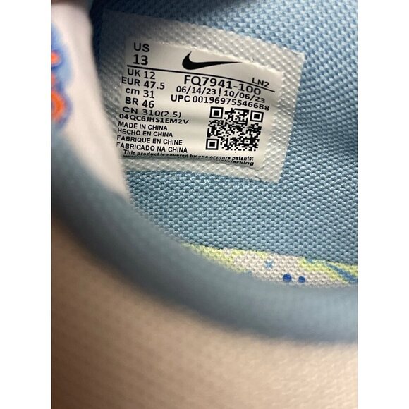 NEW! Nike Force Zoom Trout 9 Pro Fresh Pack Metal Baseball Cleats Men's Size 13 - Picture 7 of 10